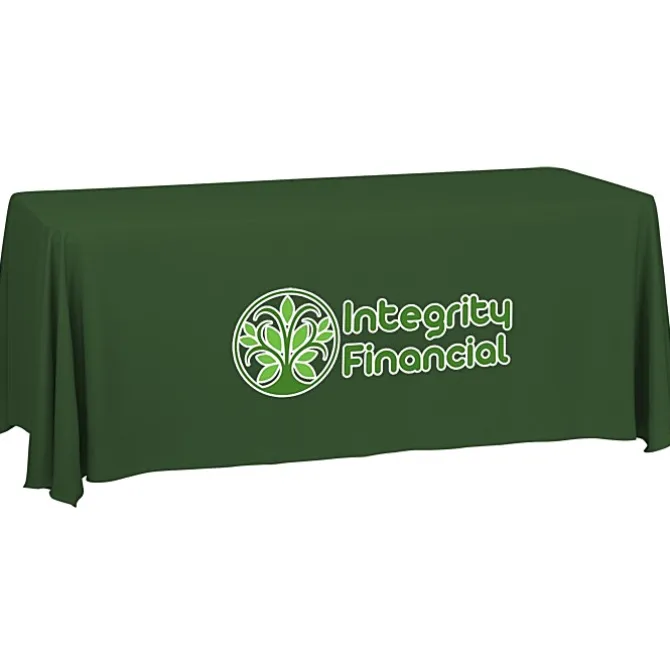 Serged Closed-Back Table Throw - 6 feet