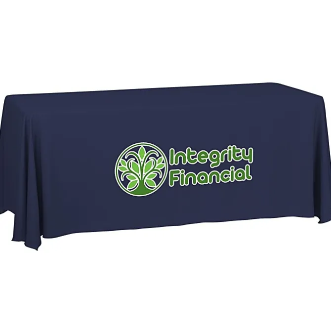 Serged Closed-Back Table Throw - 6 feet
