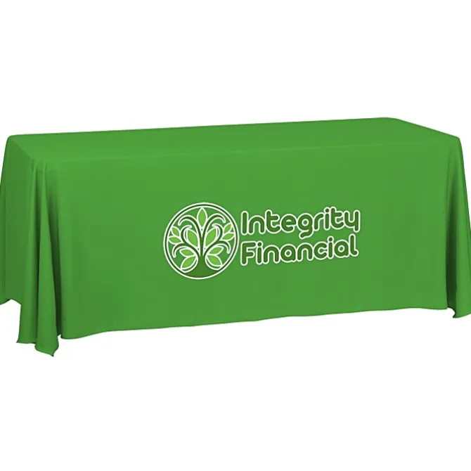 Serged Closed-Back Table Throw - 6 feet