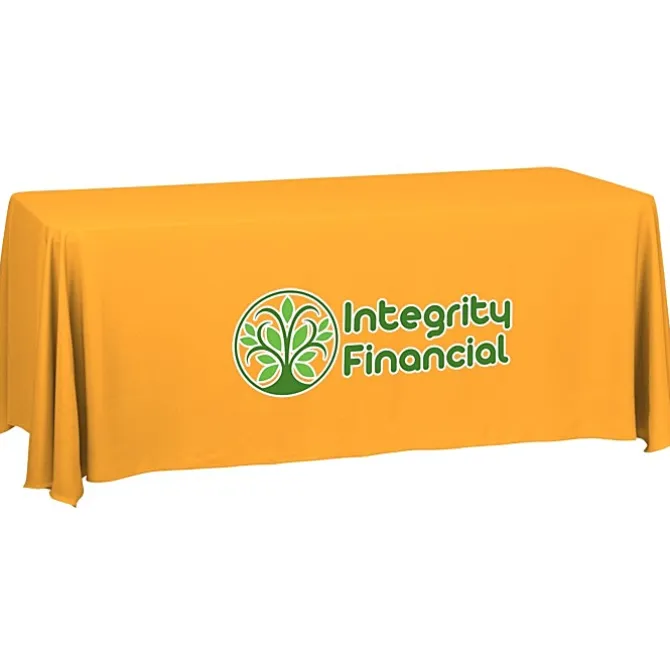 Serged Closed-Back Table Throw - 6 feet
