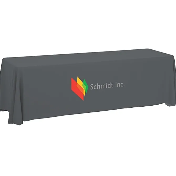 Serged Closed-Back Table Throw - 8 feet