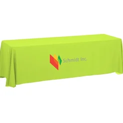 Serged Closed-Back Table Throw - 8 feet