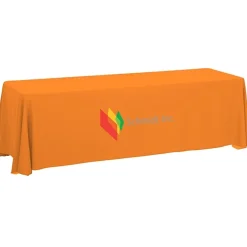 Serged Closed-Back Table Throw - 8 feet