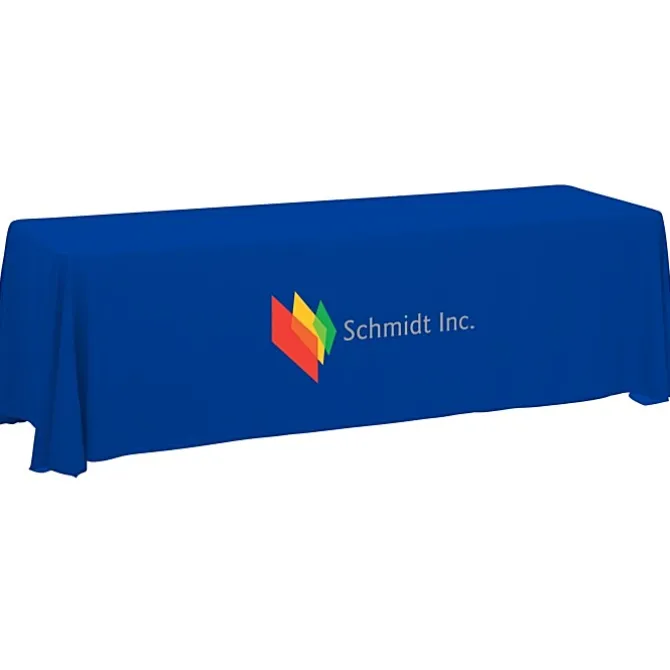 Serged Closed-Back Table Throw - 8 feet