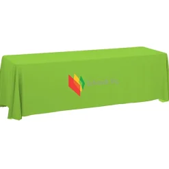 Serged Closed-Back Table Throw - 8 feet