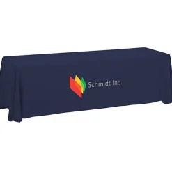 Serged Closed-Back Table Throw - 8 feet