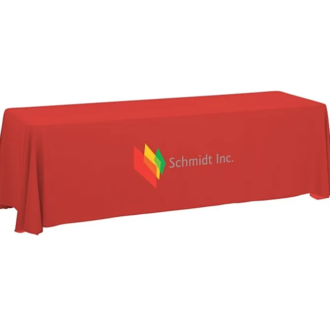 Serged Closed-Back Table Throw - 8 feet