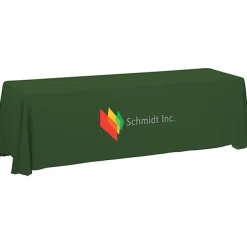 Serged Closed-Back Table Throw - 8 feet