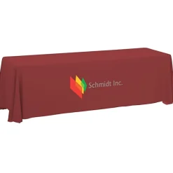 Serged Closed-Back Table Throw - 8 feet