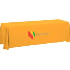 Serged Closed-Back Table Throw - 8 feet