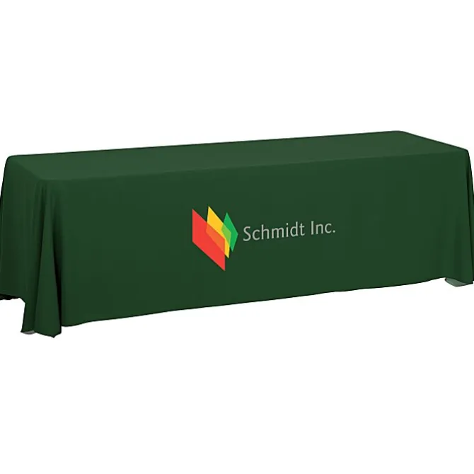 Serged Closed-Back Table Throw - 8 feet