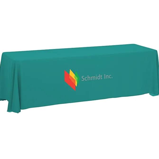 Serged Closed-Back Table Throw - 8 feet