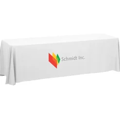 Serged Closed-Back Table Throw - 8 feet