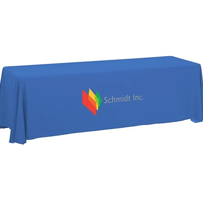 Serged Closed-Back Table Throw - 8 feet