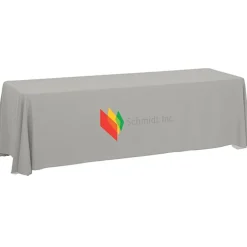 Serged Closed-Back Table Throw - 8 feet