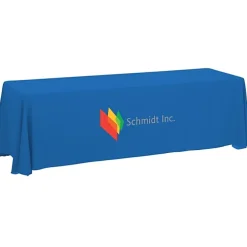 Serged Closed-Back Table Throw - 8 feet