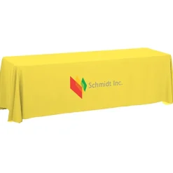 Serged Closed-Back Table Throw - 8 feet
