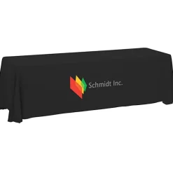 Serged Closed-Back Table Throw - 8 feet