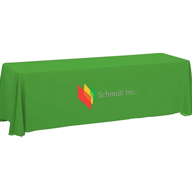 Serged Closed-Back Table Throw - 8 feet