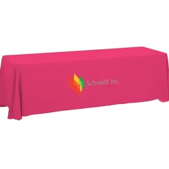 Serged Closed-Back Table Throw - 8 feet