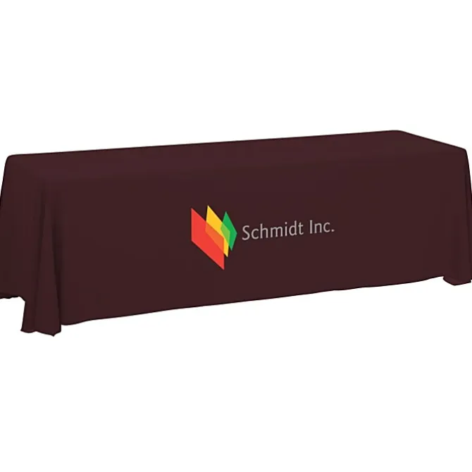 Serged Closed-Back Table Throw - 8 feet