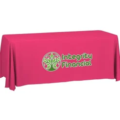 Serged Closed-Back Table Throw - 6 feet - 24 hr