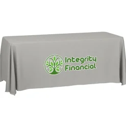 Serged Closed-Back Table Throw - 6 feet - 24 hr