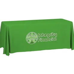 Serged Closed-Back Table Throw - 6 feet - 24 hr
