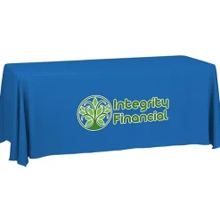Serged Closed-Back Table Throw - 6 feet - 24 hr