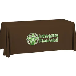 Serged Closed-Back Table Throw - 6 feet - 24 hr