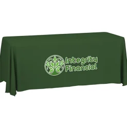 Serged Closed-Back Table Throw - 6 feet - 24 hr