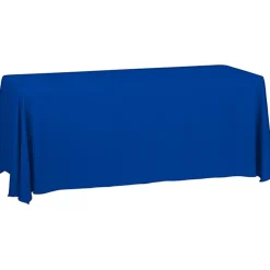 Serged Closed-Back Table Throw - 6 feet - Blank