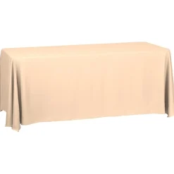 Serged Closed-Back Table Throw - 6 feet - Blank