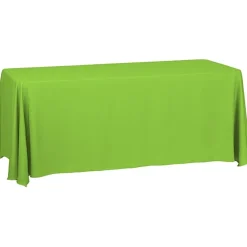 Serged Closed-Back Table Throw - 6 feet - Blank