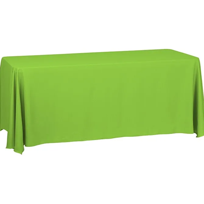 Serged Closed-Back Table Throw - 6 feet - Blank