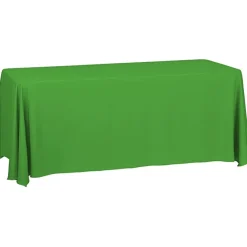 Serged Closed-Back Table Throw - 6 feet - Blank