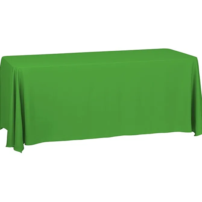 Serged Closed-Back Table Throw - 6 feet - Blank