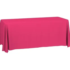 Serged Closed-Back Table Throw - 6 feet - Blank