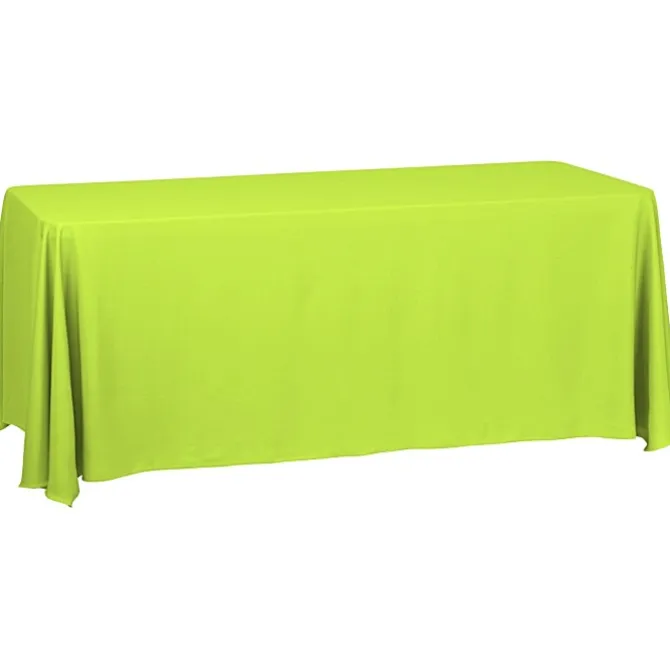 Serged Closed-Back Table Throw - 6 feet - Blank