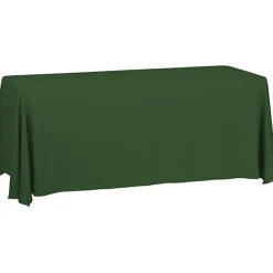 Serged Closed-Back Table Throw - 6 feet - Blank