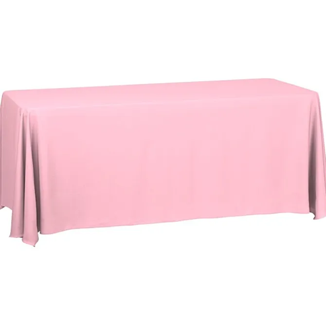 Serged Closed-Back Table Throw - 6 feet - Blank