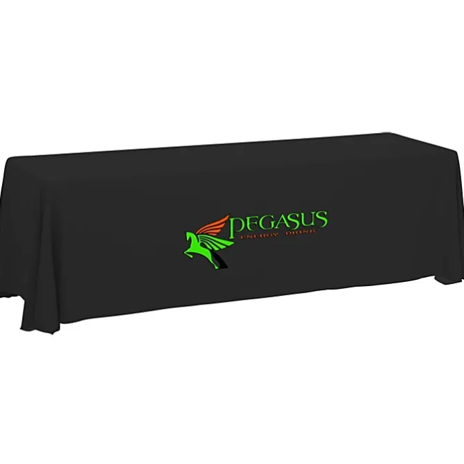 Serged Closed-Back Table Throw - 8 feet - 24 hr