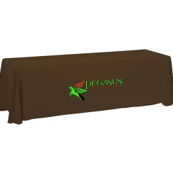 Serged Closed-Back Table Throw - 8 feet - 24 hr