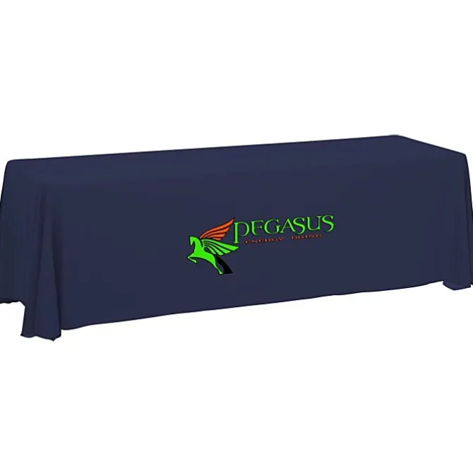 Serged Closed-Back Table Throw - 8 feet - 24 hr
