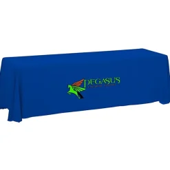 Serged Closed-Back Table Throw - 8 feet - 24 hr