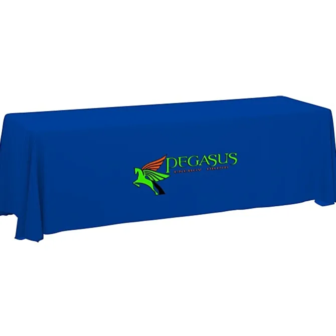 Serged Closed-Back Table Throw - 8 feet - 24 hr