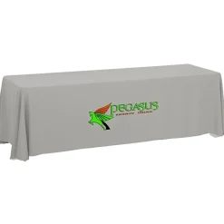 Serged Closed-Back Table Throw - 8 feet - 24 hr