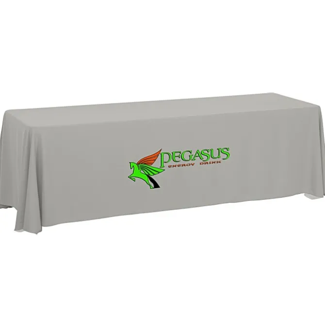 Serged Closed-Back Table Throw - 8 feet - 24 hr