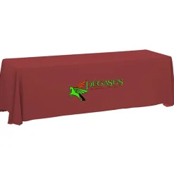 Serged Closed-Back Table Throw - 8 feet - 24 hr