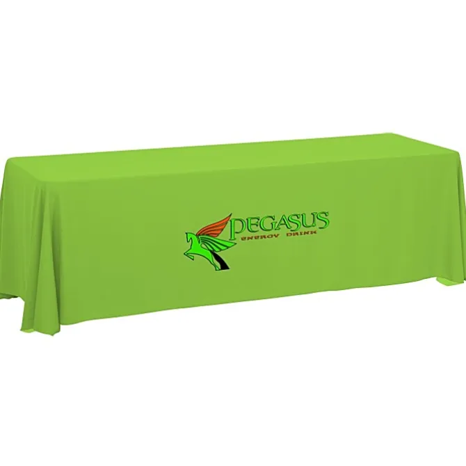 Serged Closed-Back Table Throw - 8 feet - 24 hr